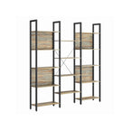 Bokhylla - Stege Cabinet - vardagsrumskåp - Decoret - Vintage Brown / Black