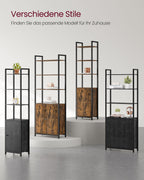 Bokhylla 24 x 40 x 159,5 cm ebenholts svart-bläck svart