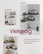 Corner Board-l-formad-industriell design-svart