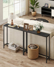 Console Table - Narrow with Storage