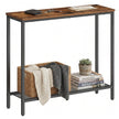 Console Table - Narrow with Storage