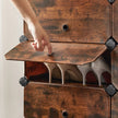 Skoställ – Justerbart plug-in system – Vintage brun