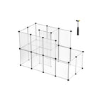 Animal Cage - Lands reträtt - för marsvin, kaniner, hamstrar - transparent