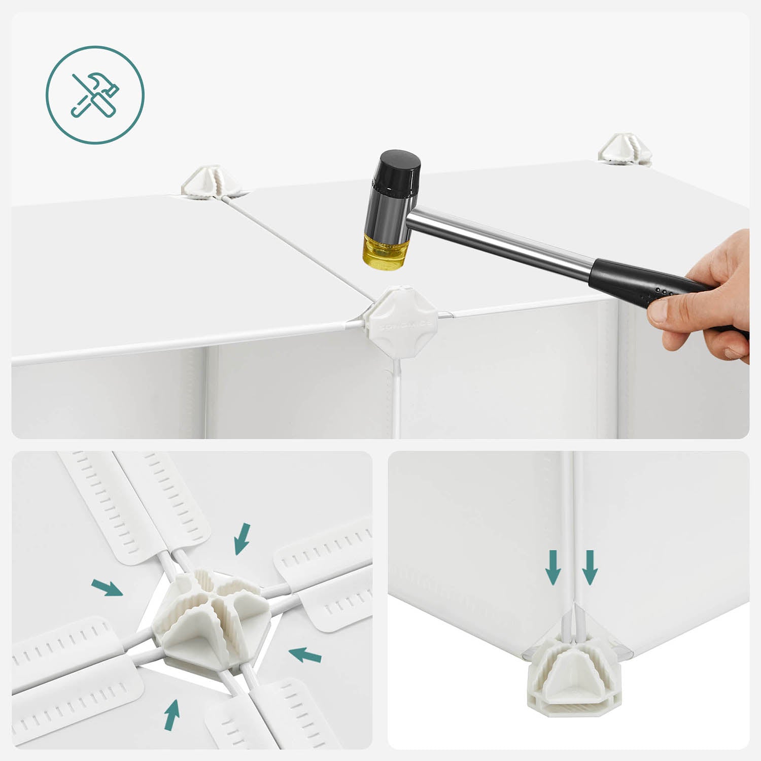 Sängbord - 2 lådor