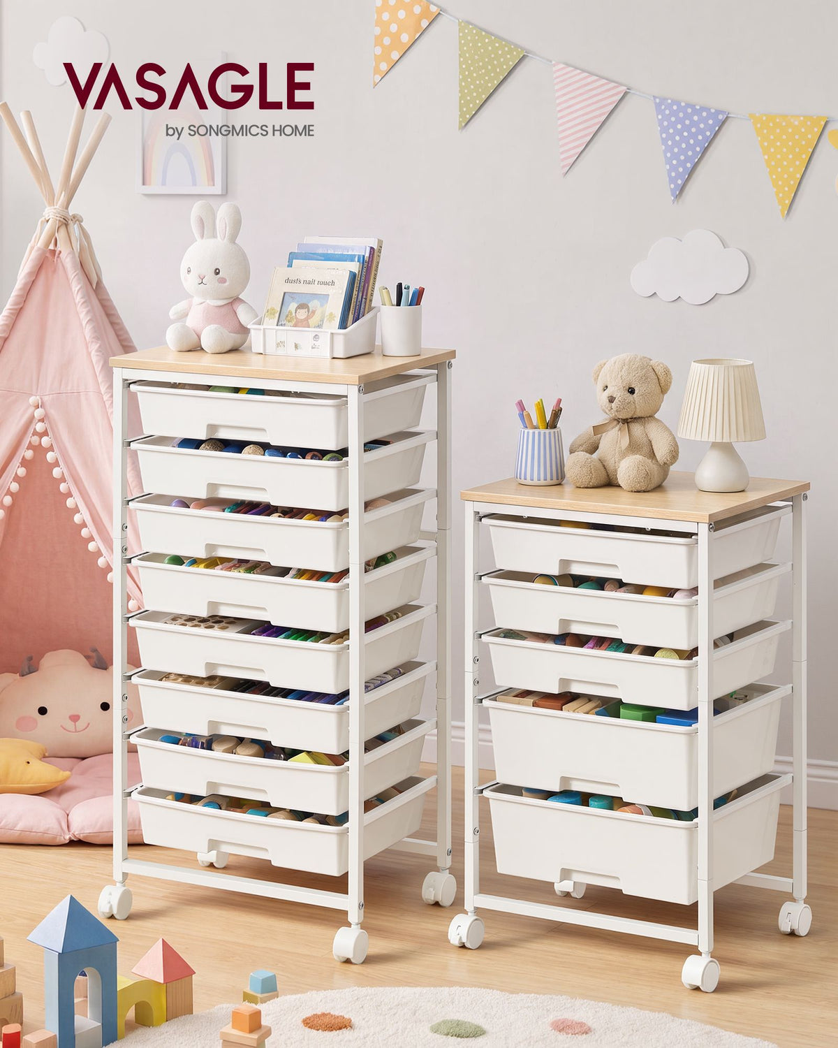 Storage Boxes - Foldable Fabric - Set