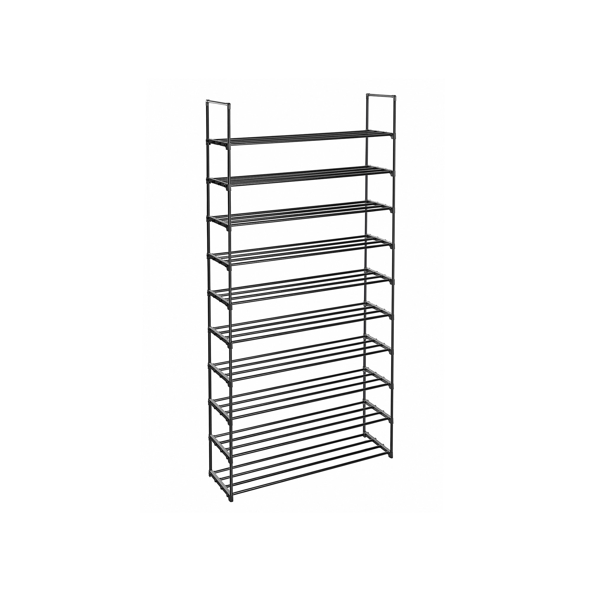 Skoställ – Utrymmesbesparande design – Trä – Brun