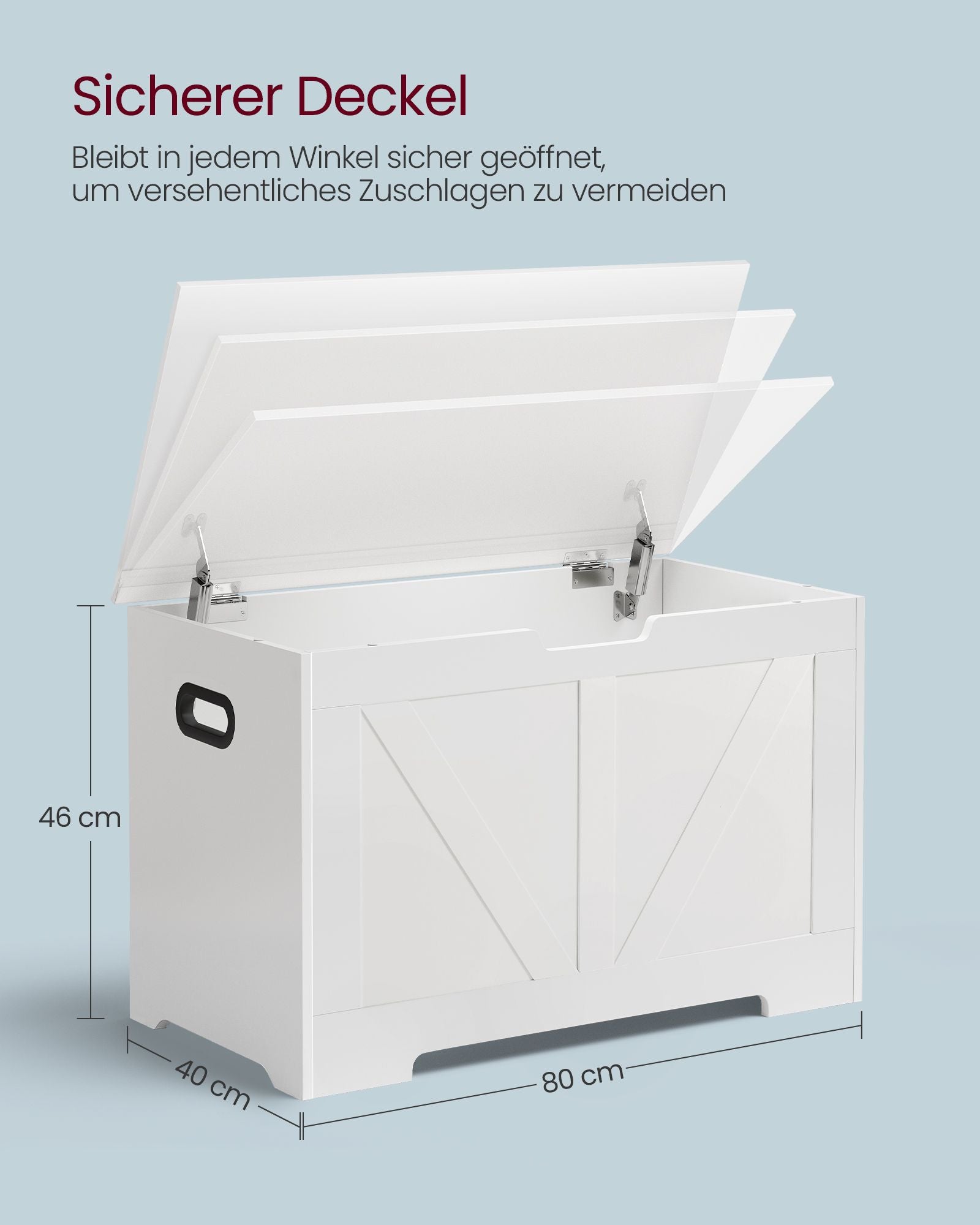 Bank - med lagringsutrymme - Barnstil - vit