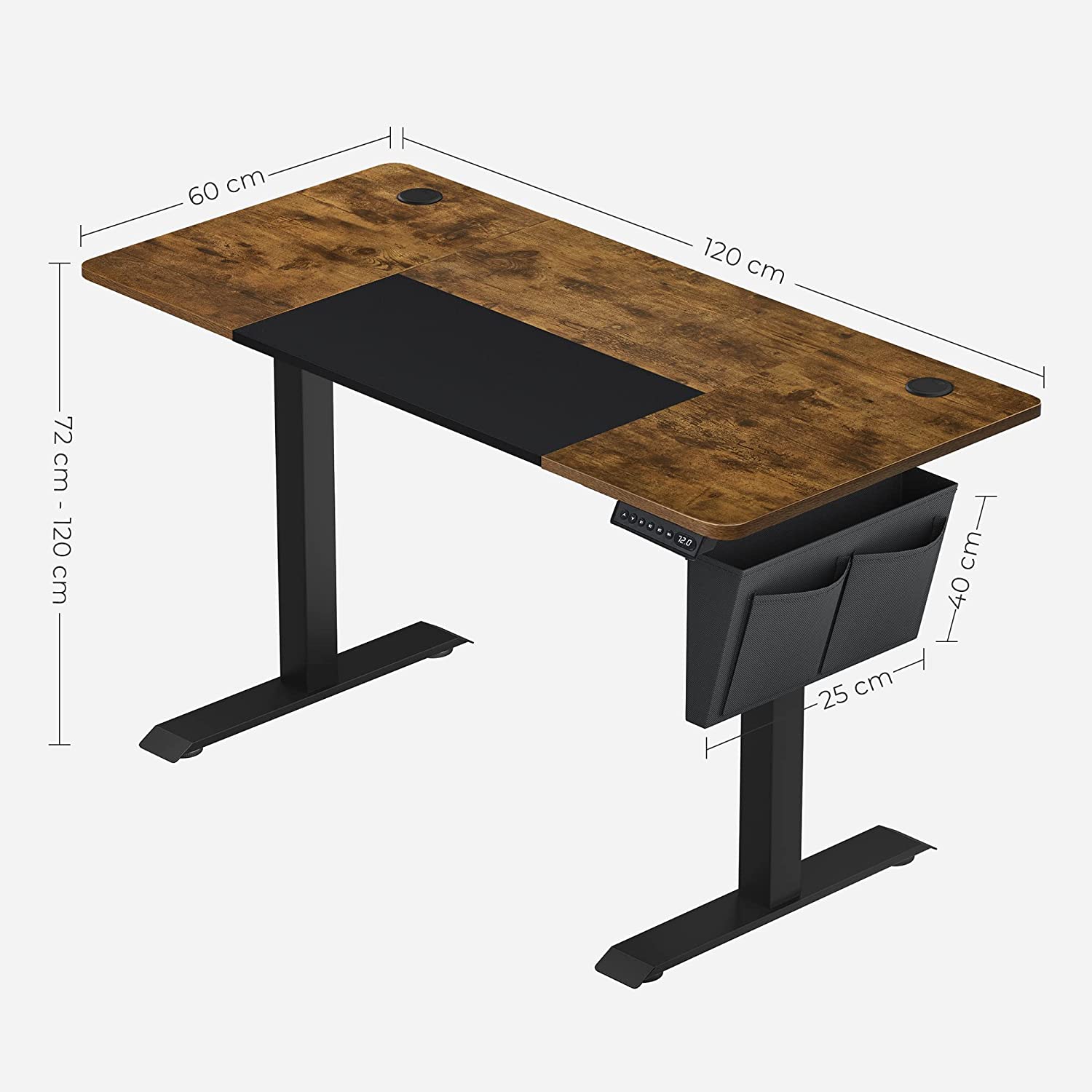 Sit Stand Desk - Computer Table - Höjdjusterbar