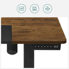 Sit Stand Desk - Computer Table - Höjdjusterbar