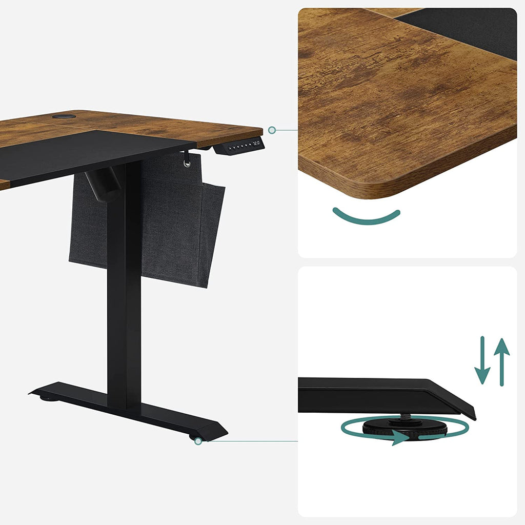 Sit Stand Desk - Computer Table - Höjdjusterbar
