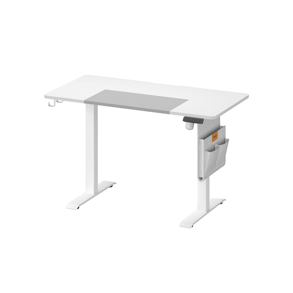 Skrivbord - Elektriskt skrivbord - med hjul och förvaringsväska