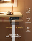 Elektrisch Zit-Sta Bureau – 140 x 60 cm – 4 Geheugenstanden – Zitherinnering – Eiken