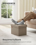 Bank - med lagringsutrymme - Light Taupe