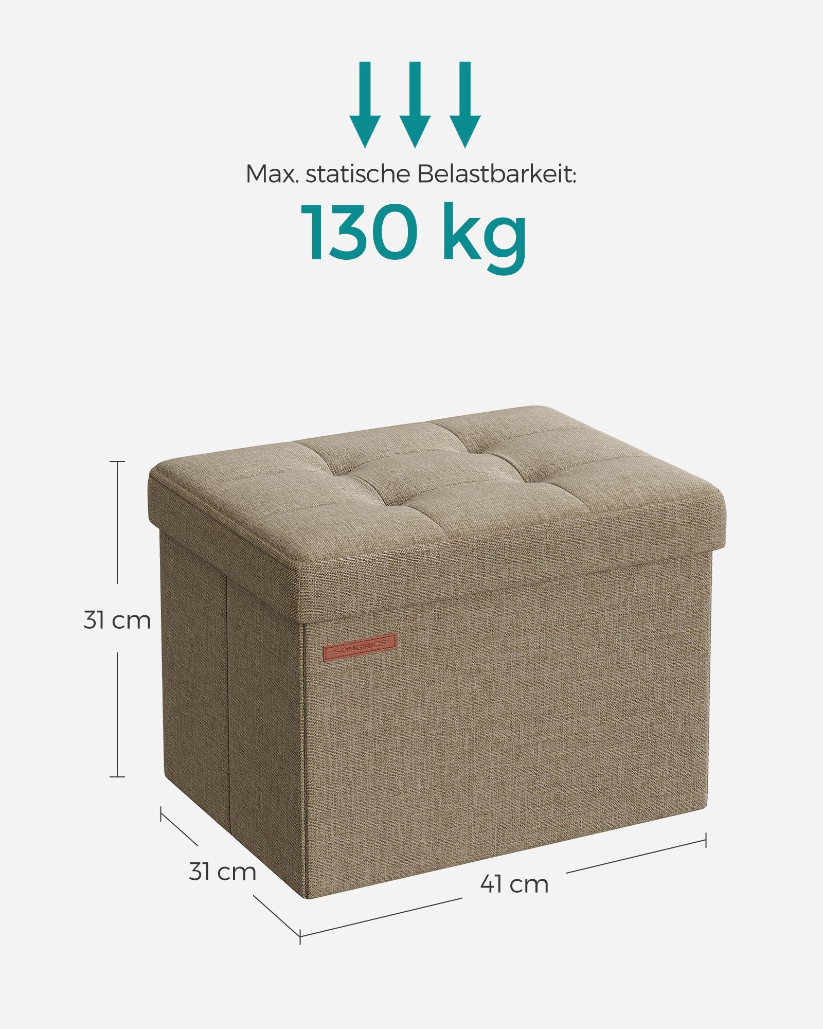 Bank - med lagringsutrymme - Light Taupe