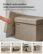 Bank - med lagringsutrymme - Light Taupe