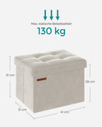 Avföring - med lagringsutrymme - 31 × 41 cm - upp till 130 kg