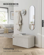 Bank - med lagringsutrymme - sammet - 38 × 76 × 38 cm
