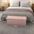 Soffa med förvaringsutrymme - 38 x 110 x 38 cm - Sätesbox - Folding lock