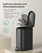 Kosmetiklåda - 10 liter - litet - med stållock