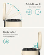 Kök Prullen bin 50 liter zandbeige