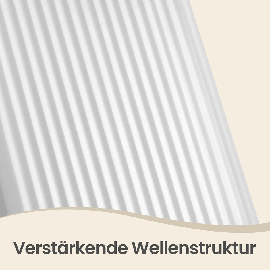 Pedaalemmer - 50 Liter - Soft-Close Deksel - Staal - Wit