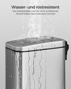 Cosmetics Box - 5 liter - med silverlock