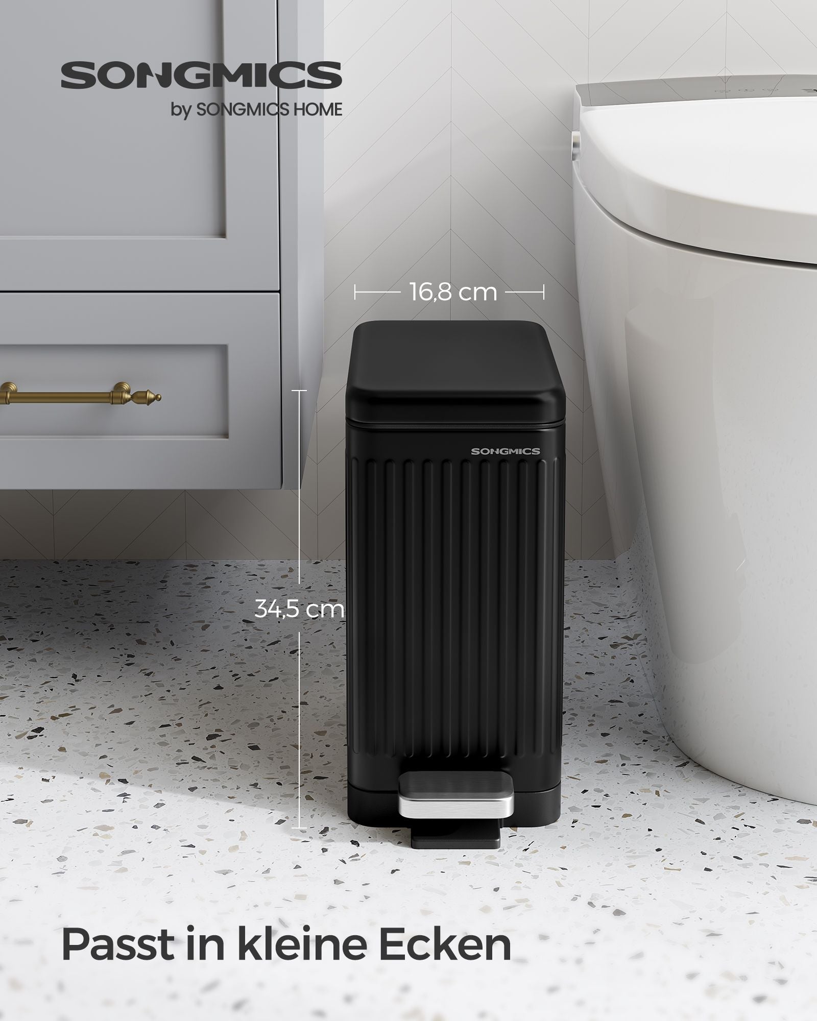 Kosmetiklåda 10 liter med bläckbock lock