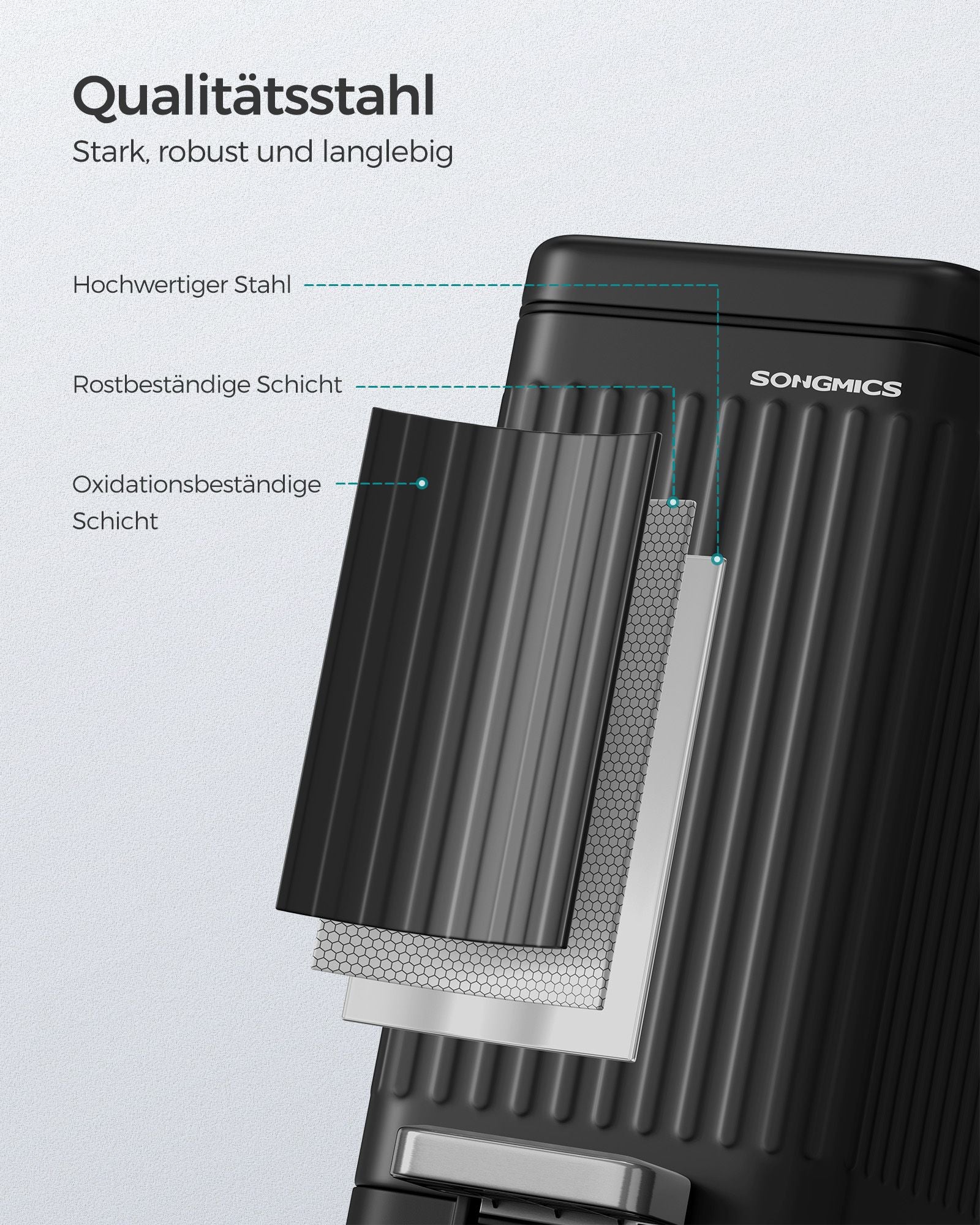 Kosmetiklåda 10 liter med bläckbock lock