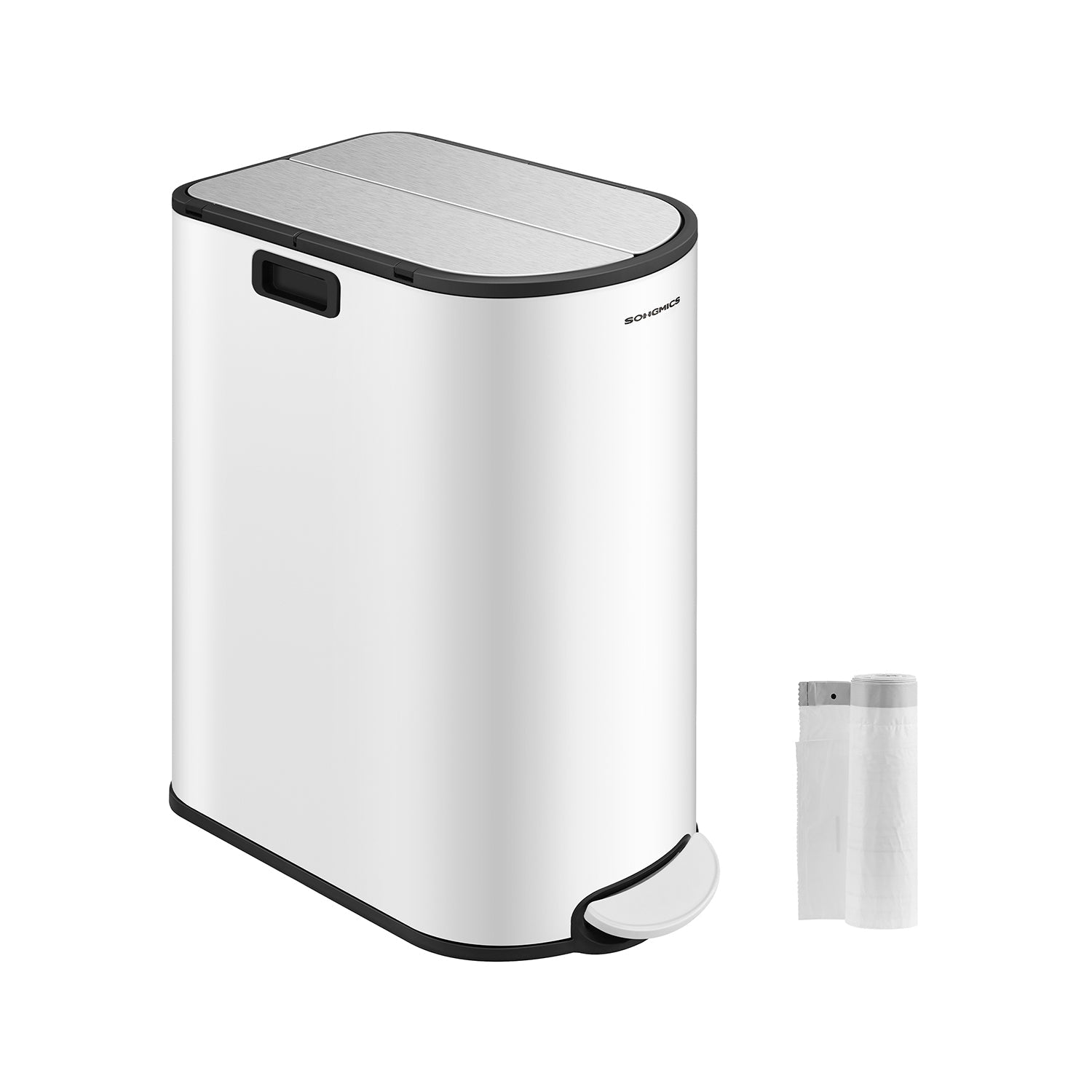 Avfallsseparationssystem - 2 fack - 30 L och 20 L