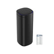 Soptunna med rörelsesensor 50 L silver