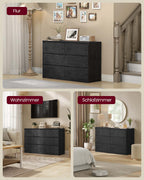 Sovrumsskåp - 6 lådor - Trä - Sovrum