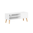 TV-möbler-1 dörr-40 x 120 x 49 cm-vit