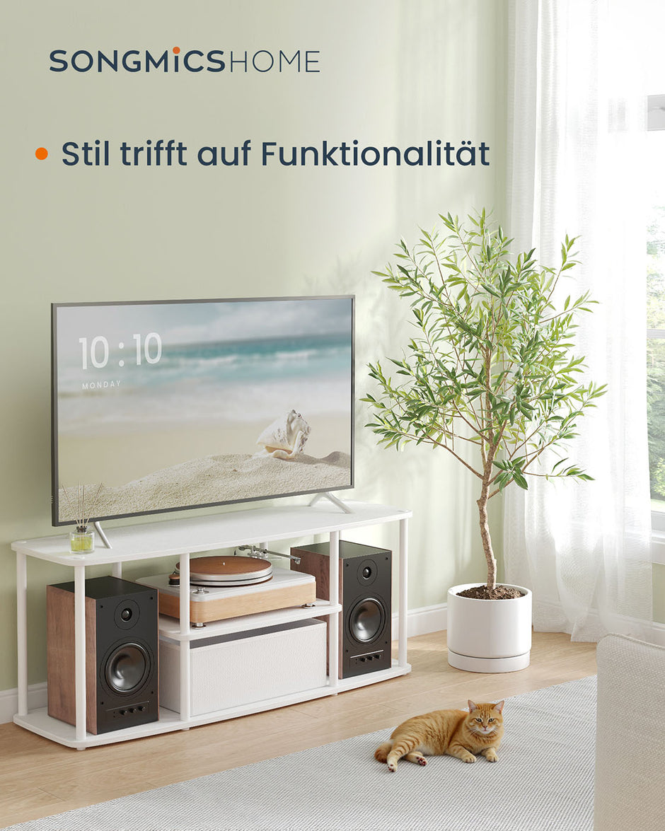 TV-skåp - Lämplig för 50 tum - Snövit