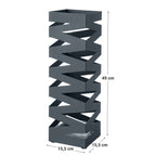 Paraply Box - Square - Metal - Anthracite