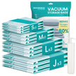 Vacuümzakken - 60 x 40 cm, 70 x 50 cm, 80 x 60 cm, 100 x 76 cm - Transparant - 1 kg