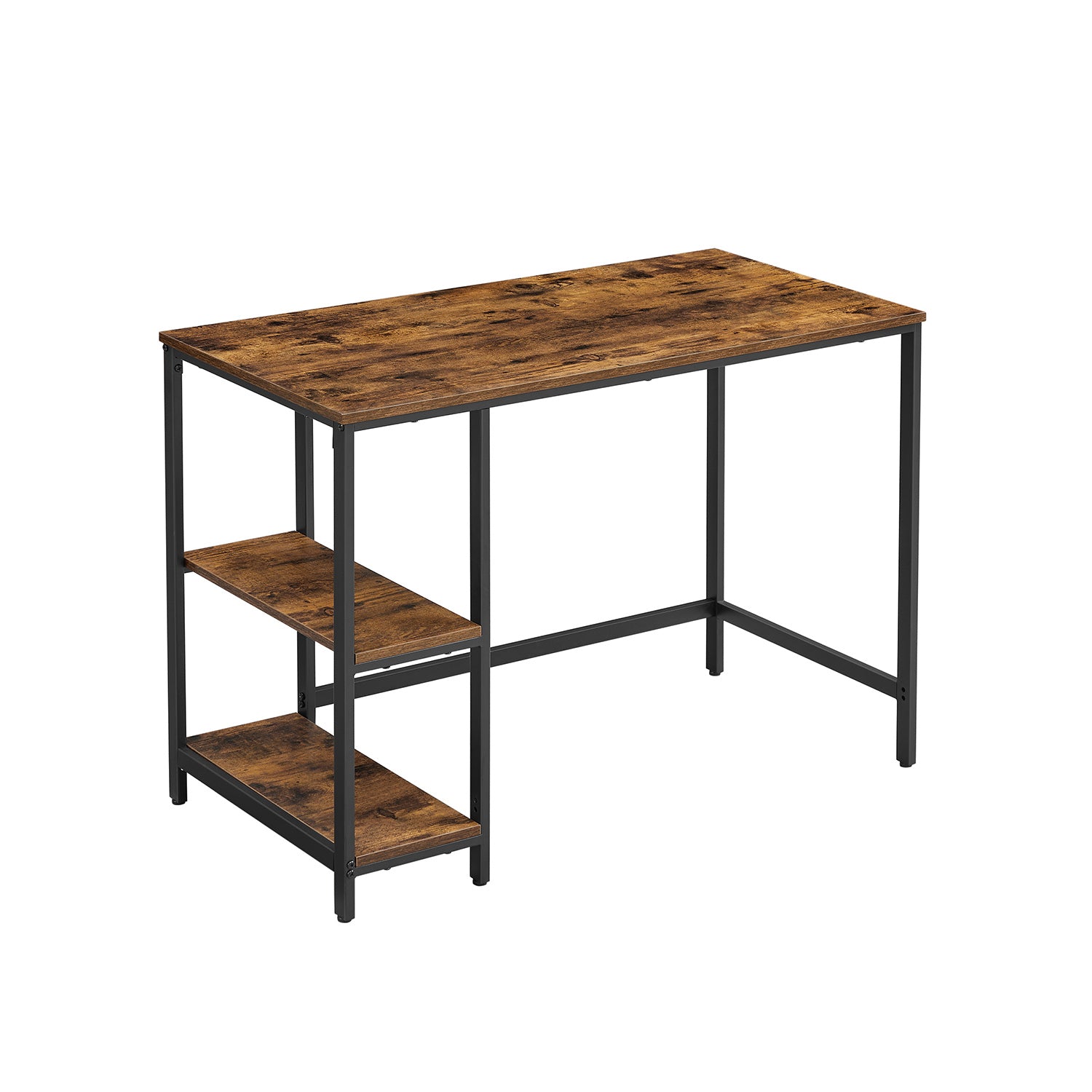 Bureau - Industrial Look - med 2 hyllor