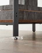 Bureau - Industrial Look - med 2 hyllor