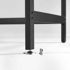 Desk - Datortabell - PC -tabell - Office Office - Svart