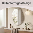 Wandspiegel - Bloemvorm - Frameloos - Asymmetrisch - 60 x 45 cm