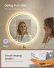 Hollywood Mirror - With Dimmable LED Lights