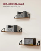 Väggskydd uppsättning av 3 med en industriell look