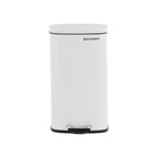 Avfallsbink - Trash - 30L - Metal - Lösterbar container - Silver