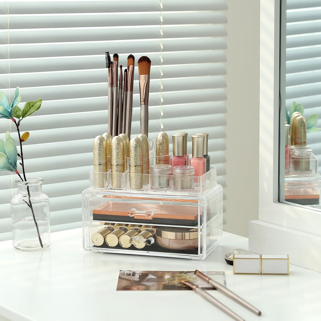 Make-up arrangör-liten transparent