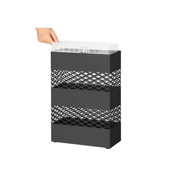 Paraplyställ – stilren design – svart