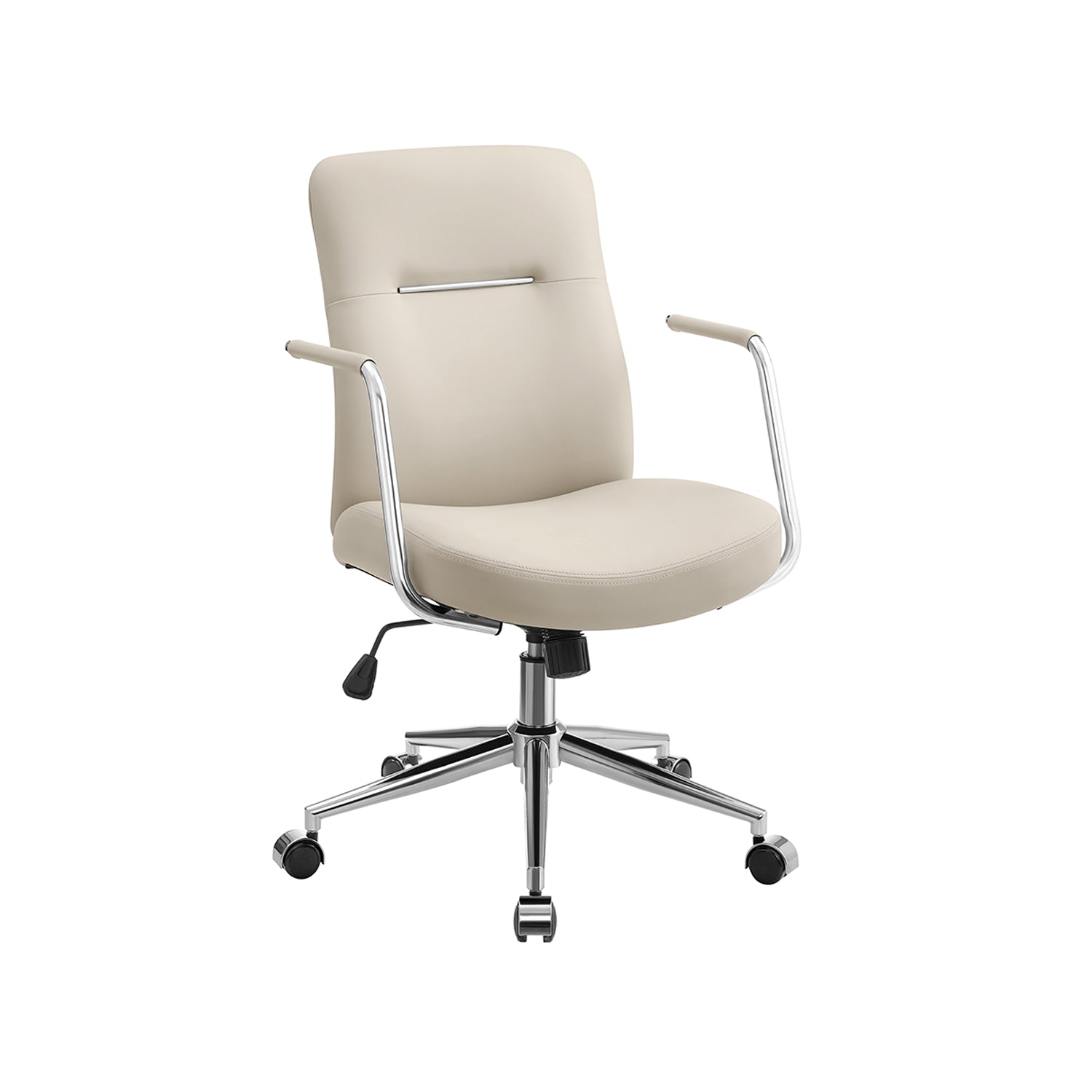 Kontorsstol – ergonomisk design – bläcksvart