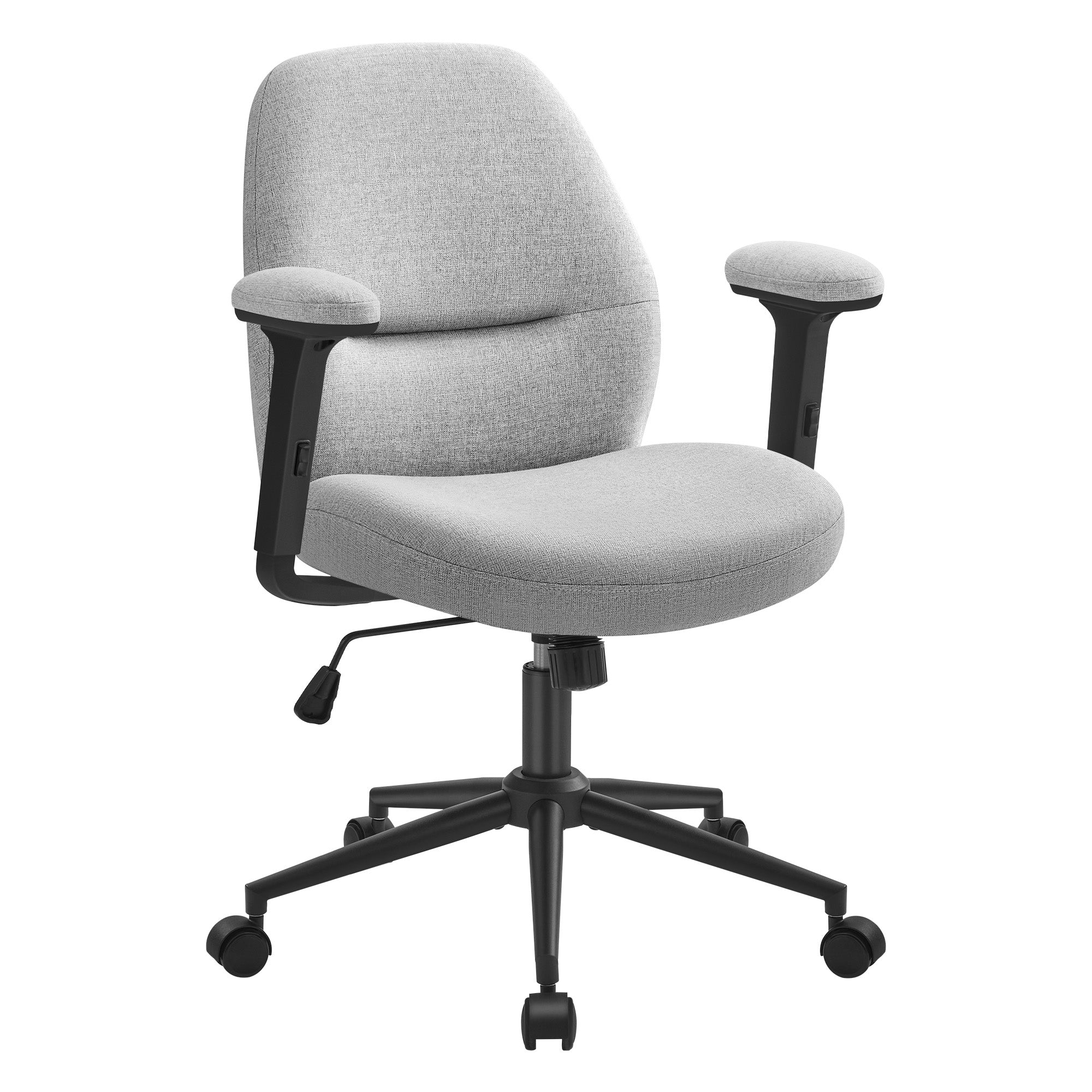 Kontorsstol – Justerbara armstöd – Dove grå