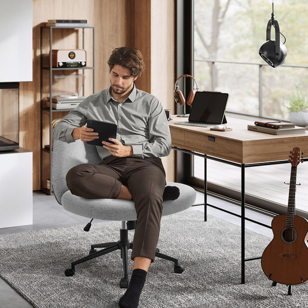 Kontorsstol – Bred sits – Dove Grey