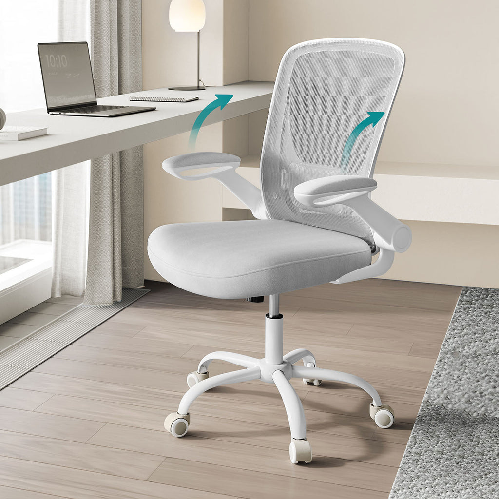 Kontorsordförande - Ergonomisk - med nät - cappuccino beige