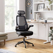 Kontorsstol – Ergonomisk och justerbar – Svart