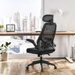 Kontorsstol – Ergonomisk och justerbar – Svart